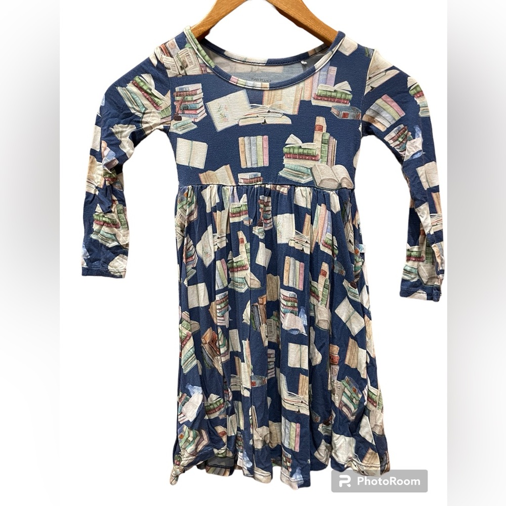 Posh Peanut library book kids dress in size 5T